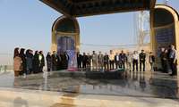 مهارت در صدا و سیما ، برگزاری برنامه غبارروبی گلزار مطهر شهدا در نخستین روز هفته ملی مهارت