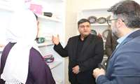 بازدید استاندار چهارمحال و بختیاری از فروشگاه کارآفن؛ گامی بلند در جهت حمایت از مهارت‌ آموختگان