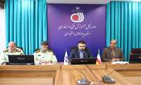 برگزاری جلسه هماهنگی دوره‌های آموزشی و آزمون پایان دوره سربازان وظیفه نیروی انتظامی استان