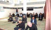 برگزاری مراسم قرائت زیارت عاشورا در نمازخانه اداره‌کل