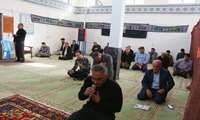 برگزاری مراسم زیارت عاشورا در نمازخانه اداره‌کل