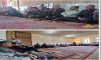 دیدار مدیرکل آموزش فنی و حرفه ای استان با خانواده شهید والا مقام الله قلی شریفی در دهستان ریگ