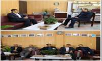 نشست سرپرست اداره کل آموزش فنی و حرفه ای استان با رئیس دانشگاه آزاد اسلامی استان