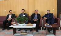 دیدار  رئیس اتاق اصناف شهرستان شهرکرد با سرپرست اداره کل آموزش فنی و حرفه‌ای چهارمحال و بختیاری