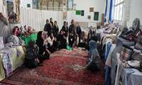 برپایی نمایشگاه صنایع دستی دستاوردهای کارآموزان(طرح کارافن)